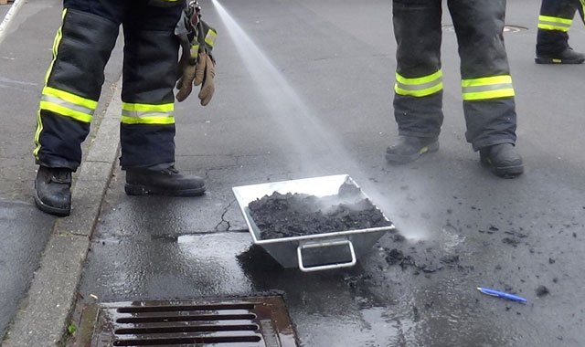 Mit der Kugel gegen den Kaminbrand - Oberhessen-Live