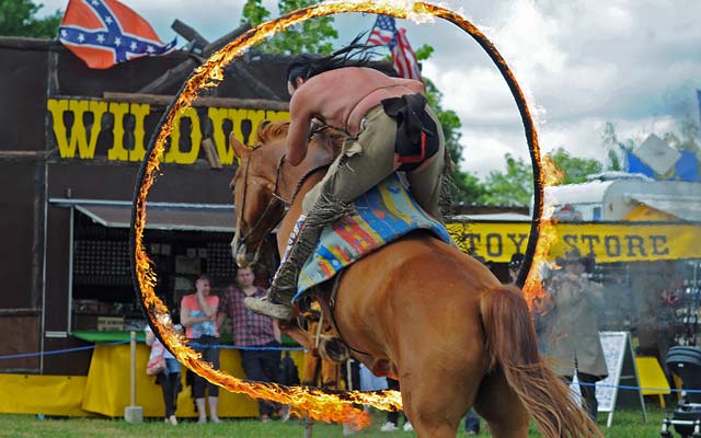 Eine echte Western-Reitshow darf natürlich auch dieses Jahr nicht fehlen. Foto: archiv