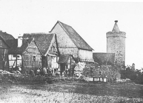 OL-Altes-Alsfeld-klostermauerweg-Leonhardsturm-ca-1893