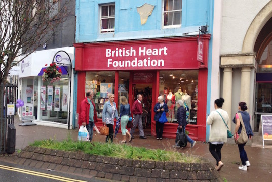 They are almost everywhere in Briten: Charity Shops. Second hand shops which sell used things for good causes. 