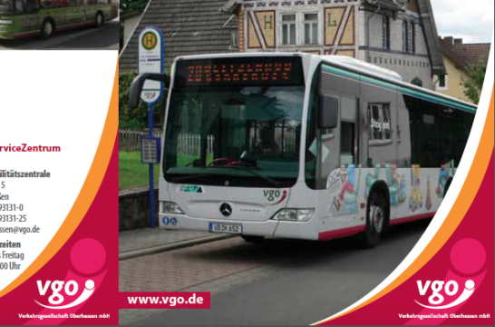 Soll gestrichen werden: Der Stadtbus der Linie 20 steht vor dem aus. Ist ein Bürgertaxi ein guter Ersatz? Die Abgeordneten sind sich uneinig. Screenshot: Fahrplan der VGO für Lauterbach. 