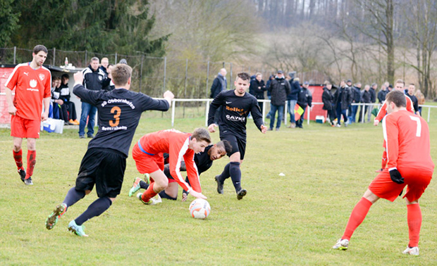 Patrick Lukesch wird unsanft gebremst