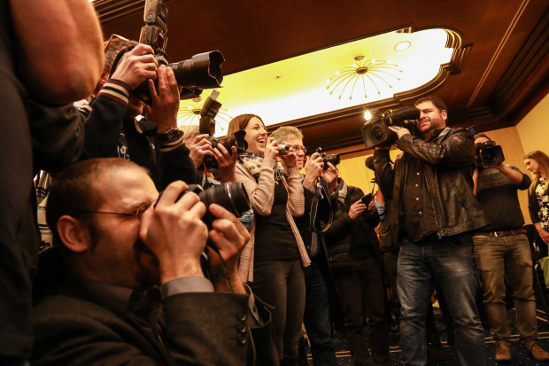 Presserummel: Bundesweit über 60 Medienvertreter von Film, Funk und Print waren der Einladung zur Pressekonferenz ins Hotel "Am Kurpark" nach Hersfeld gefolgt. 