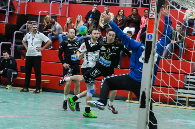 Jacob Räther eröffnete das Spiel mit einem Kempa-Trick. Hier ein Archivfoto vom letzten Spiel gegen Baunatal in der Alsfelder Großsporthalle, bei dem Räther auch maßgebliche Akzente gesetzt hatte. 