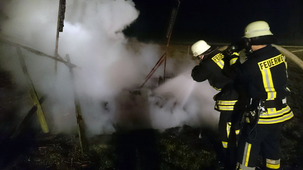 Der Brand wurde erfolgreich bekämpft.