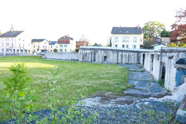 Hier verzögert sich der Baubeginn: das alte Kerber-Gelände in der Alsfelder Innenstadt.