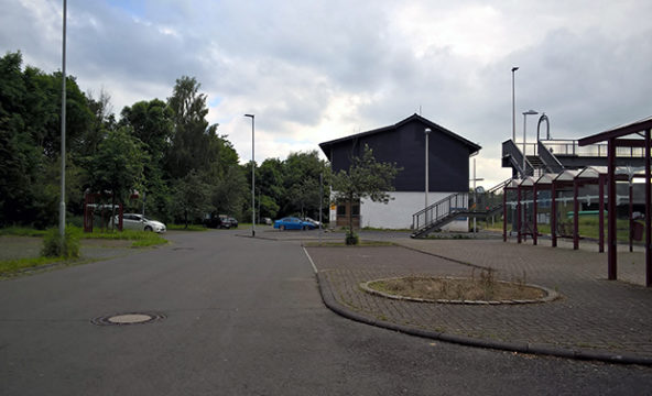 Für die Genossen ist das Parkplatzkonzept in Mücke gut gelungen.