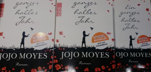  Die Romanvorlage wurde allein in Deutschland mehr als 2 Millionen Mal verkauft. Im letzten Jahr erschien die Fortsetzung „Ein ganz neues Leben“ (Originaltitel: „After You“). 