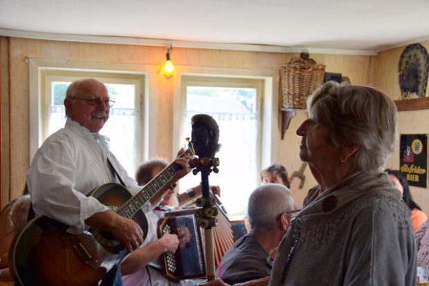 Im Haus Ondratschek war die Stimmung auf dem Höhepunkt.