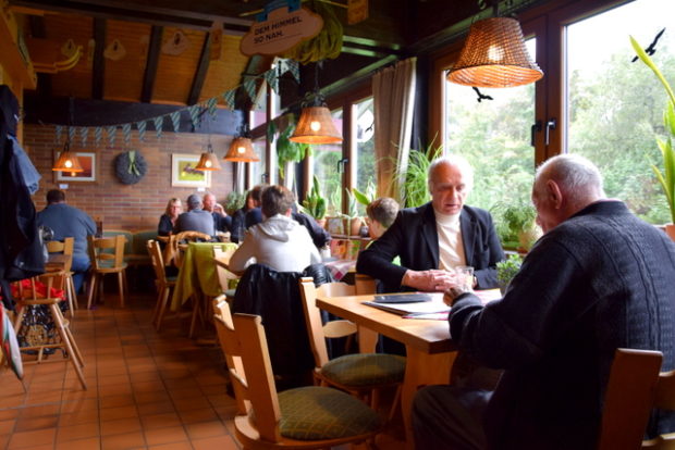 Momentan feiert man Oktoberfest in der Hoherodskopfklause.