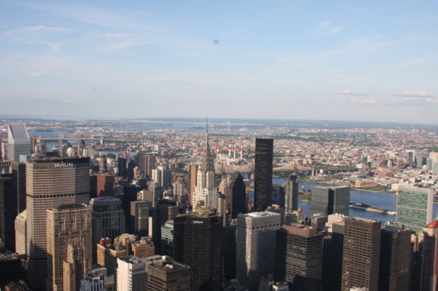 New York City ist die bevölkerungsreichste Stadt der Vereinigten Staaten.