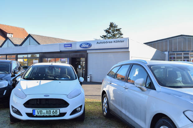 Nicht mehr nur Ford - Jörg Köhler brachte damals auch Volvo mit in das Autohaus. Foto: ls