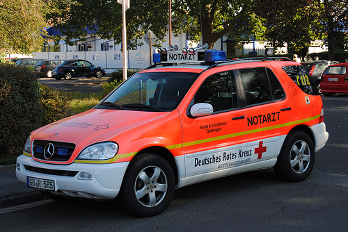 Tragisch: Auch der Notarzt konnte den Sechsjährigen nicht mehr retten. Symbolbild: Notarzt by Attribution-ShareAlike License