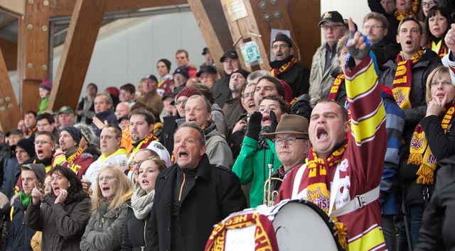 "Macht den Luchsbau voll": Mit dieser Aktion will der EC Lauterbach Vereine zum Meisterschaftsspiel locken. Foto: Verein.