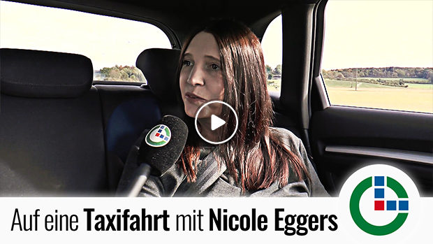 Willkommen zur Taxifahrt mit OL, Nicole Eggers!