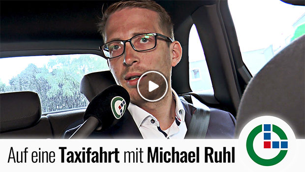 Willkommen zur Taxifahrt mit OL, Michael Ruhl!
