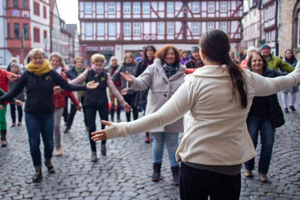 Alsfeld tanzt gegen sexuelle Gewalt