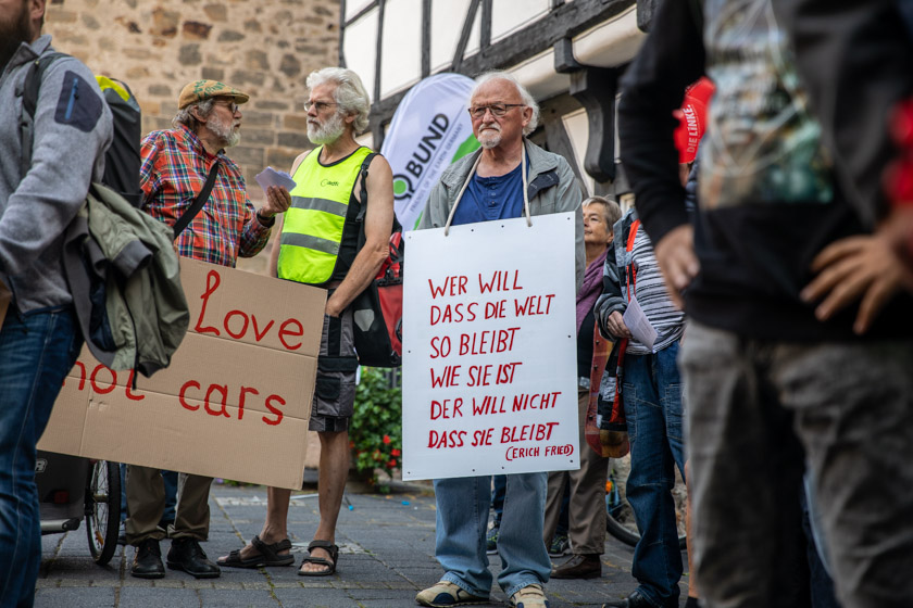 Lebhafter Protest für mehr Klimaschutz auch im Vogelsberg - Oberhessen-Live