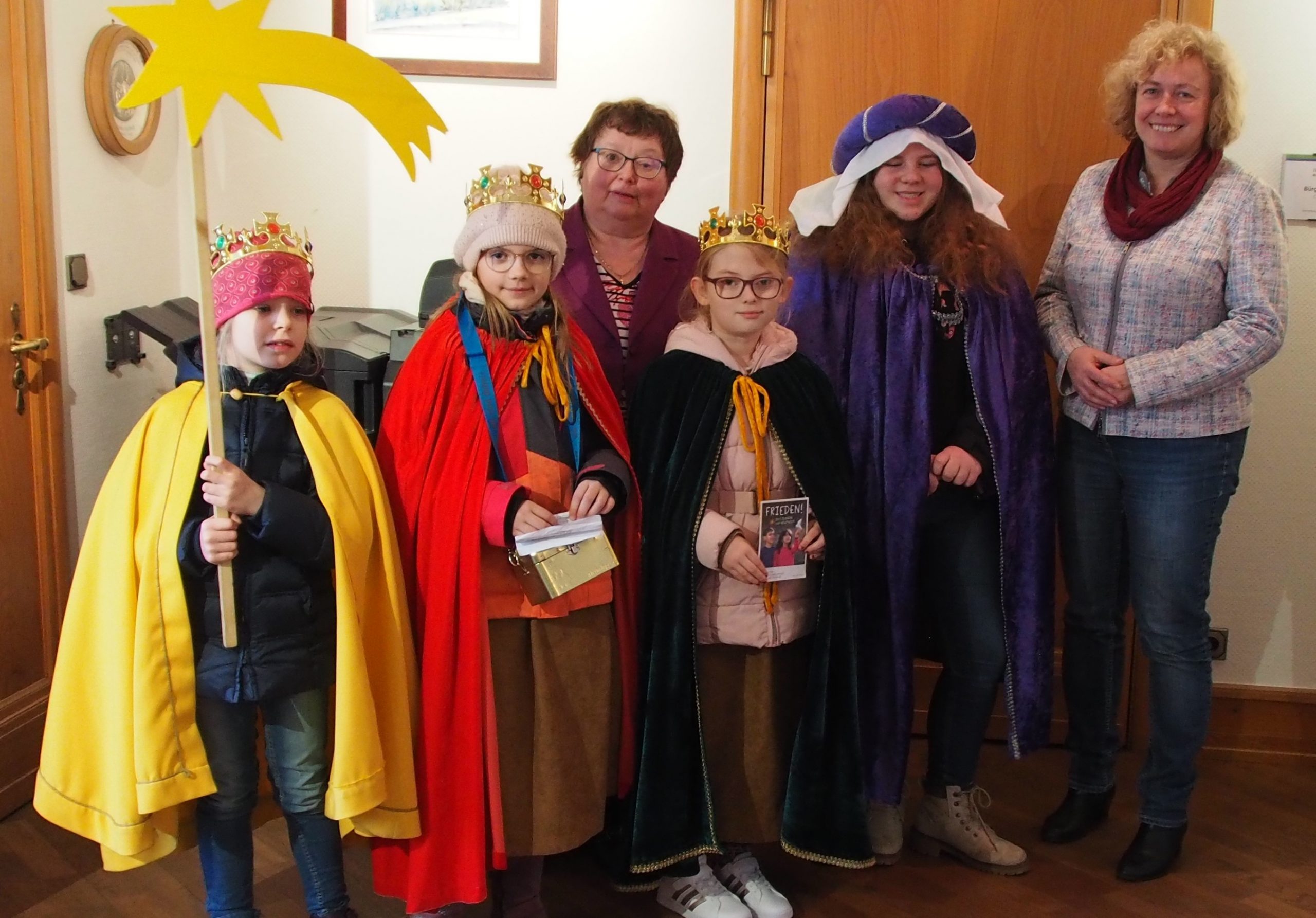 Sternsinger Segnen Homberger Rathaus Oberhessen Live