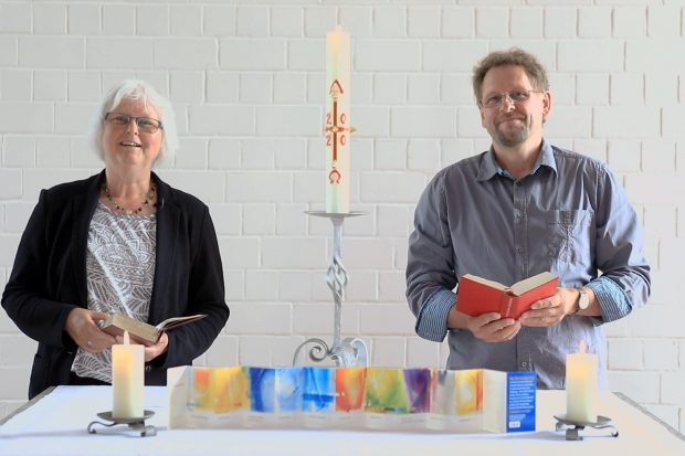 Mit dem Fahrrad zu Gott