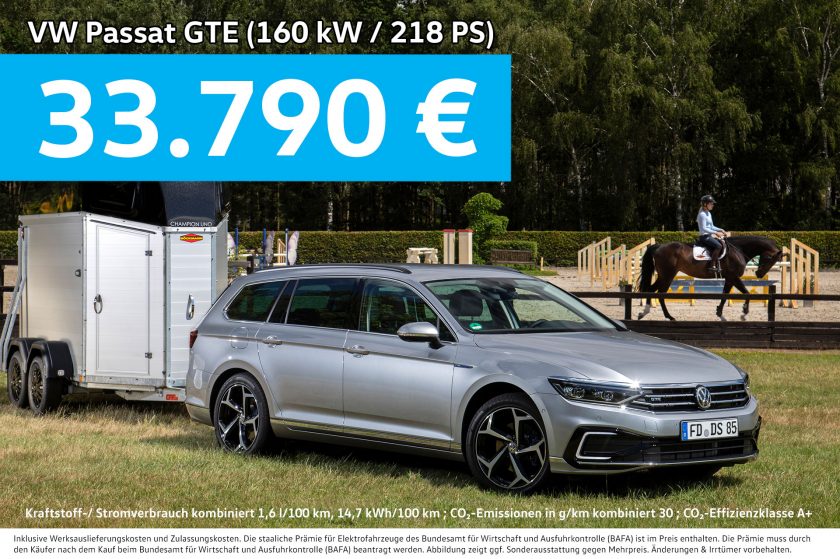 Passat GTE: Angebot Privatkunden