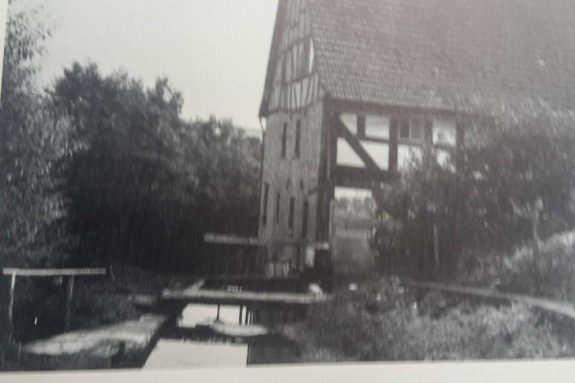 Die Oppermühle 1954