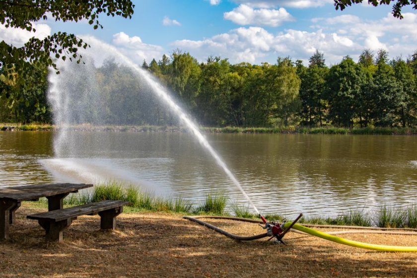 Hopfmannsfeld 85.000 Kubikmeter Teichwasser gekippt OberhessenLive