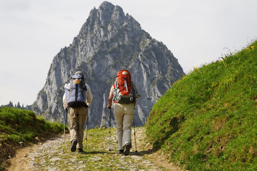 Jakobsweg auf der Haggenegg