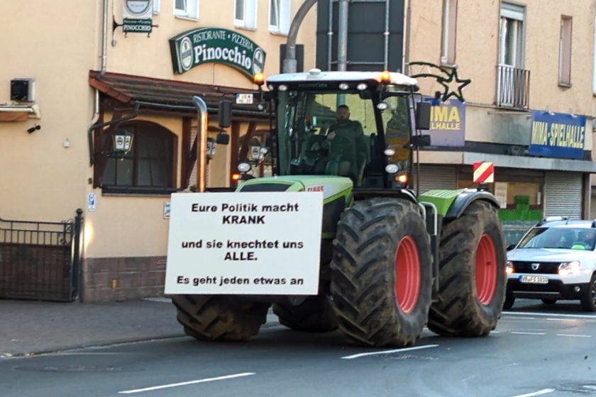 Höchstens zur Hälfte kamen die Teilnehmer aus der Landwirtschaft